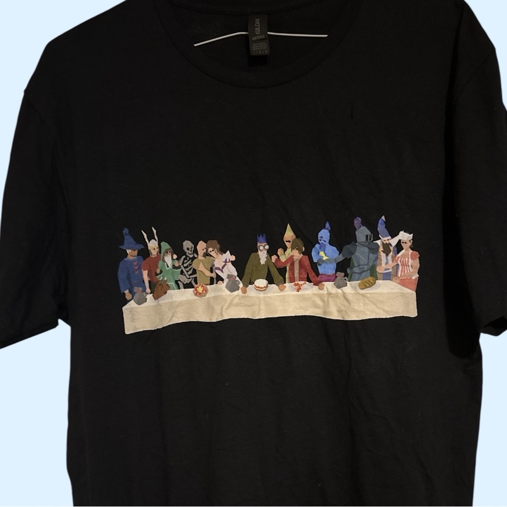 Old School RuneScape Last supper T Shirt